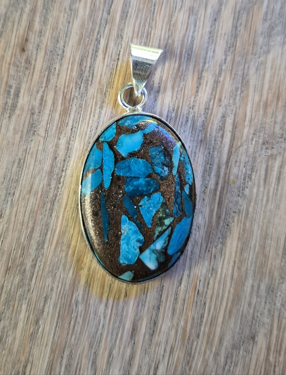 Copper Chrysocolla Pendant